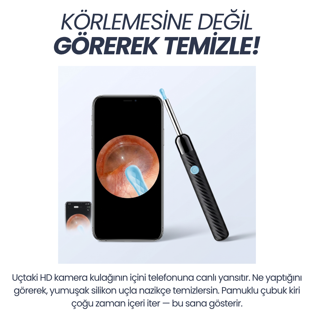 Körlemesine değil görerek temizle