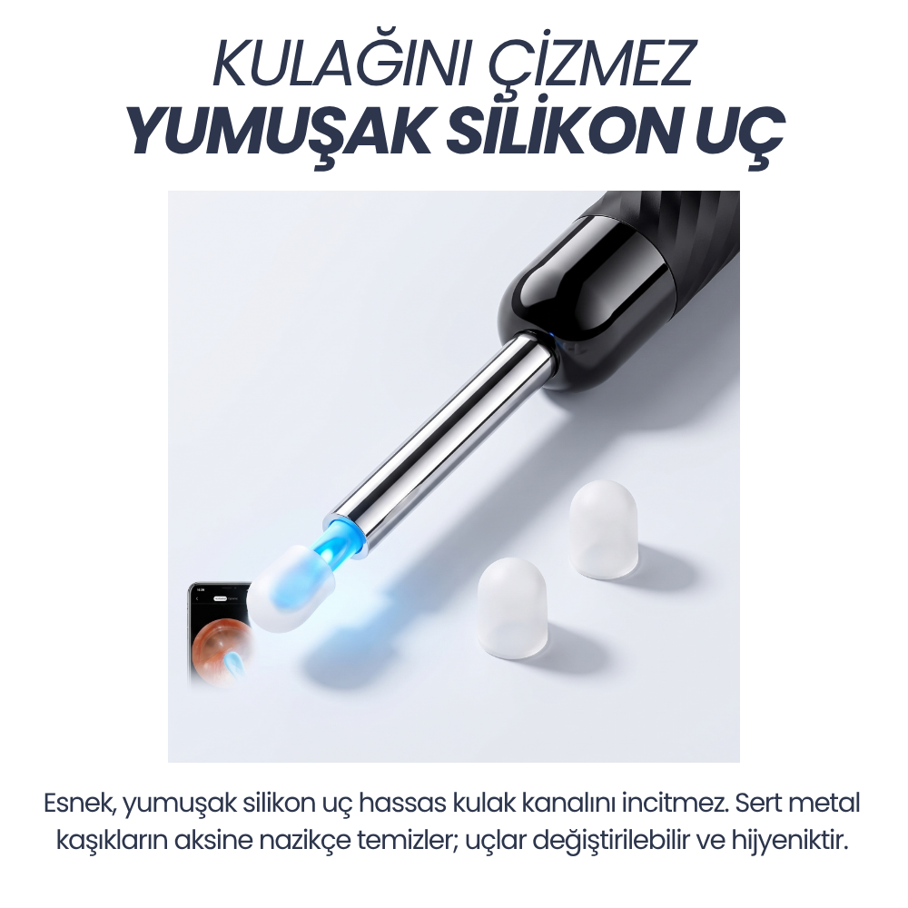 Yumuşak silikon uç