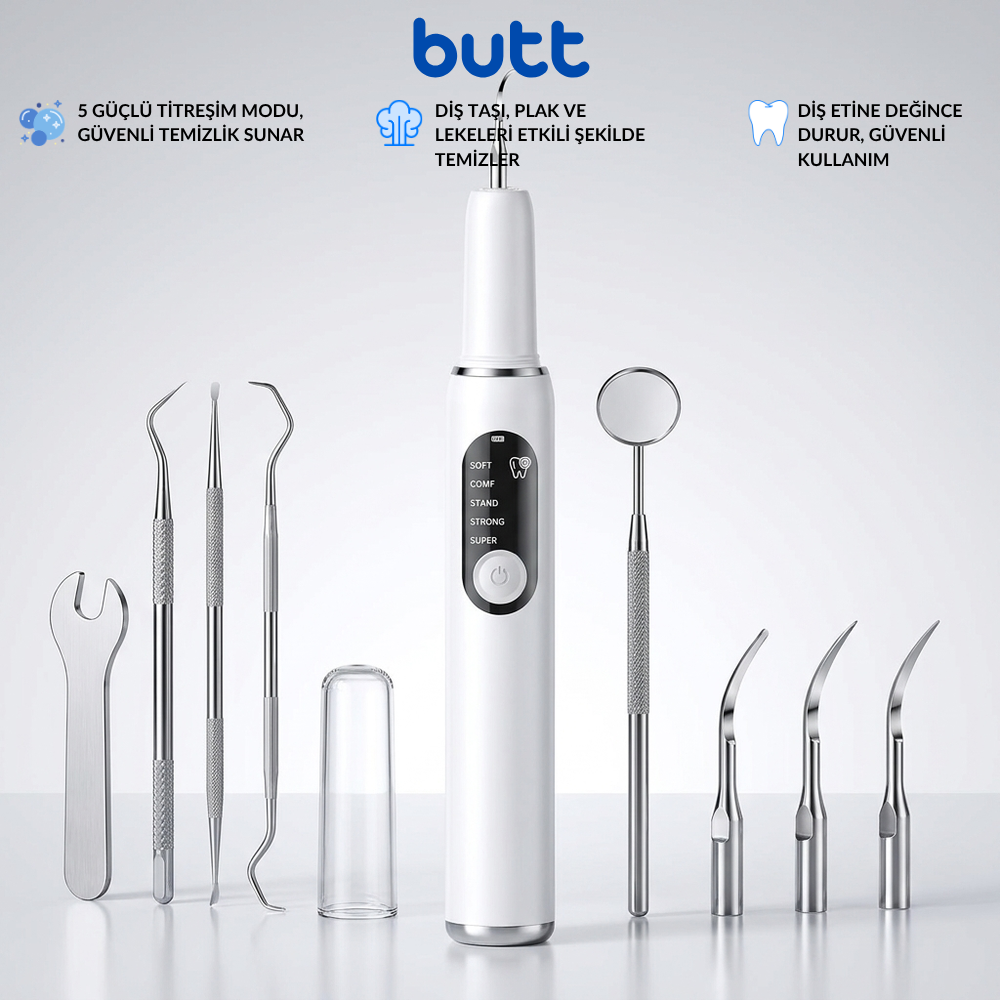 Butt Smile ultrasonik diş taşı temizleme cihazı